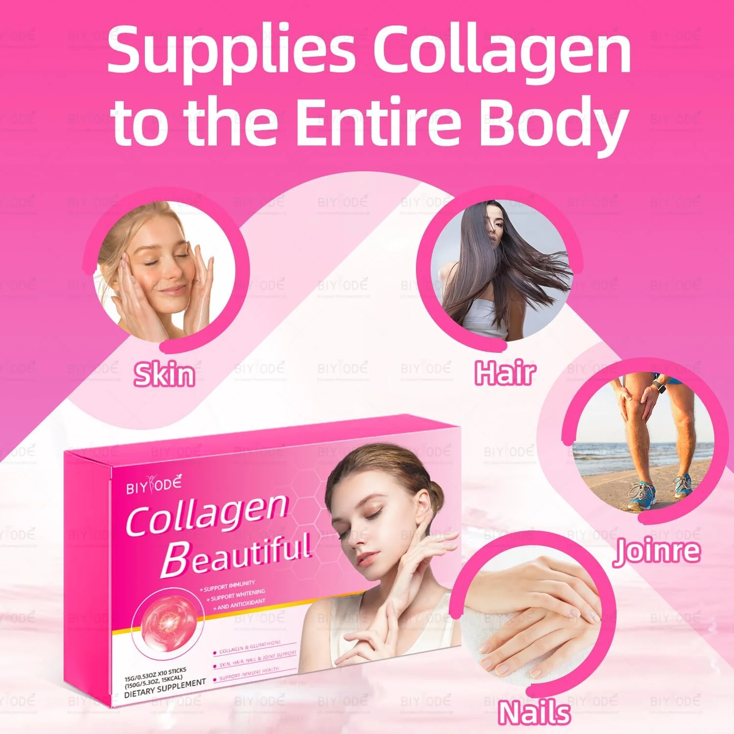 BIYODE Collagen Beauty Jelly, 10 Packets