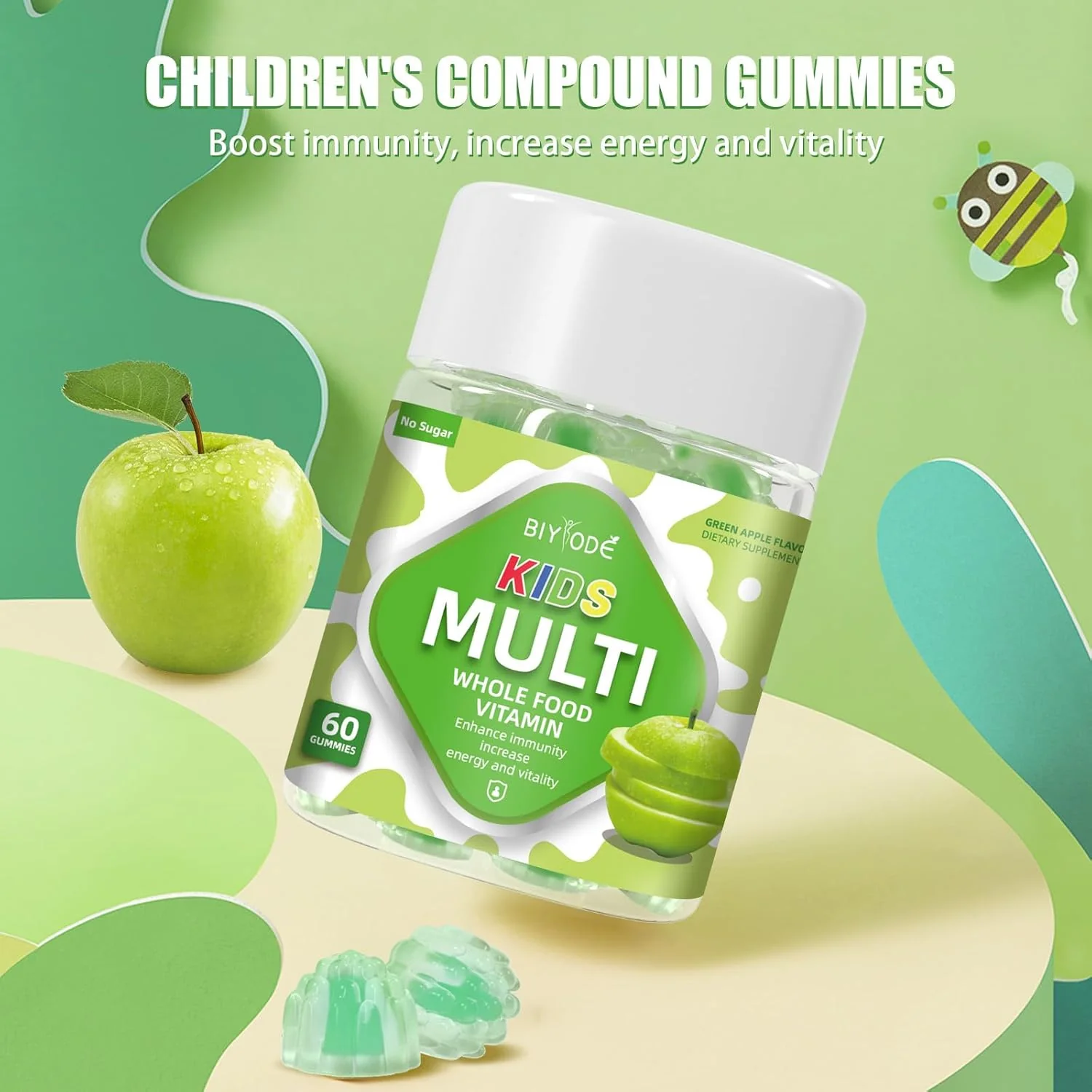 BIYODE children's compound gummies.