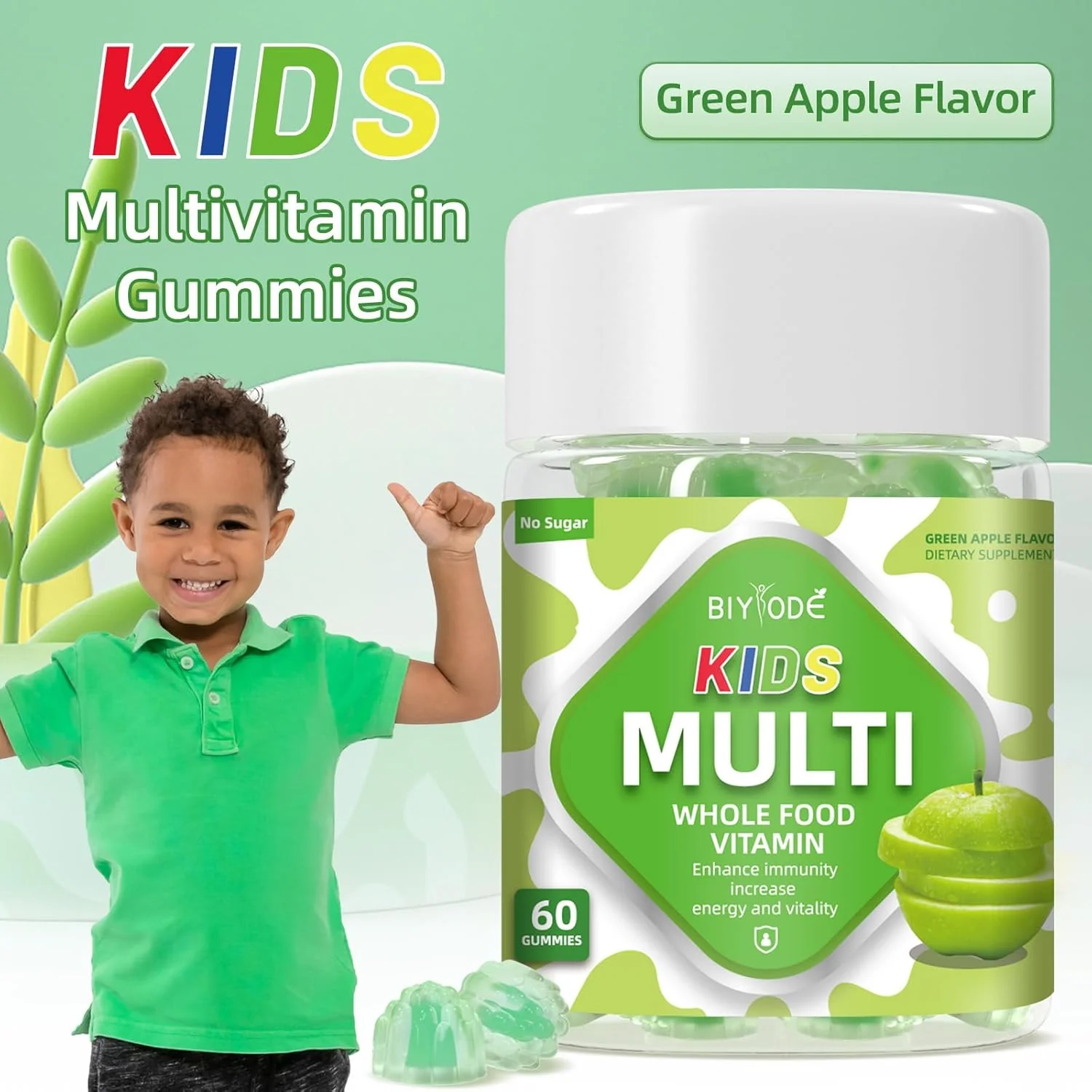 BIYODE children's compound gummies.