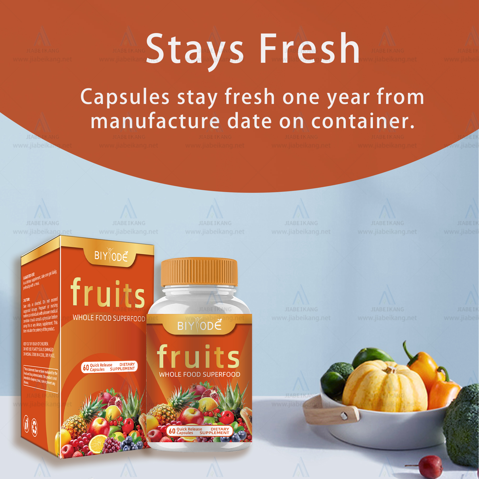 BIYODE Fruits Whole Food Superfood