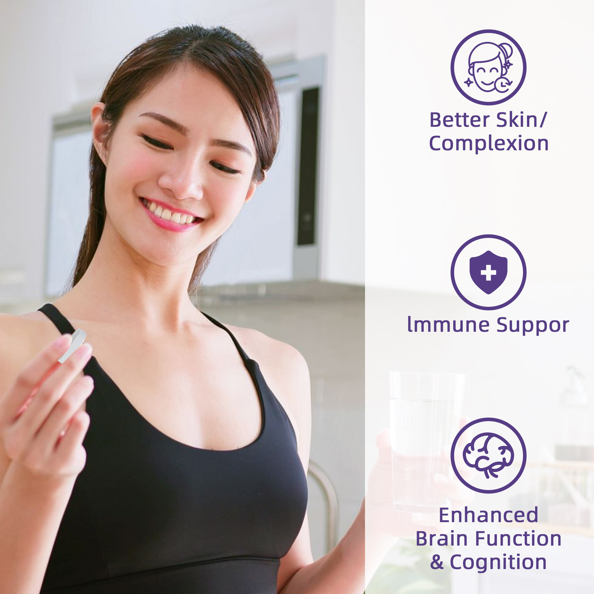 BIYODE L-Glutathione Tablets