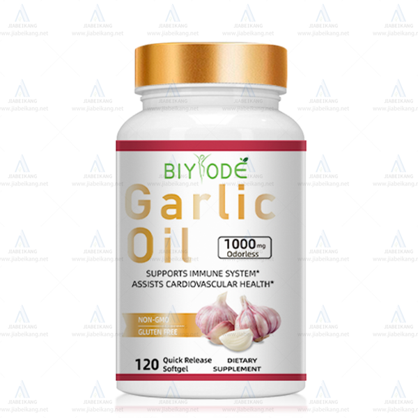 BIYODE Odorless Garlic Oil 1000mg Softgels