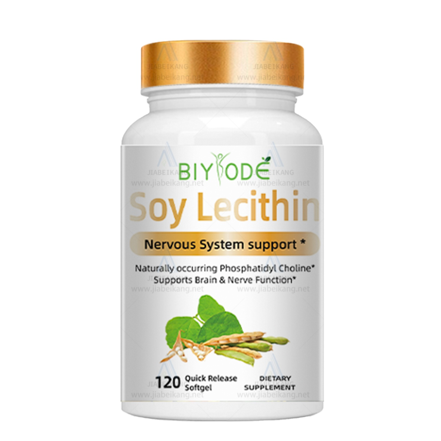 BIYODE Soy Lecithin Softgels