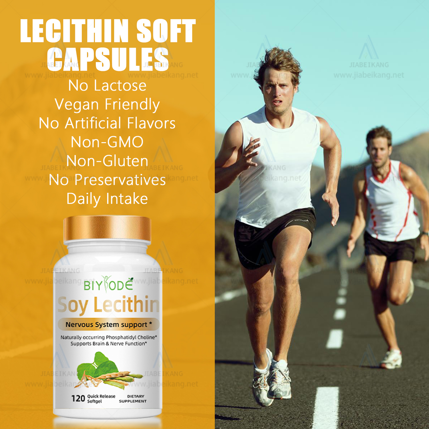 BIYODE Soy Lecithin Softgels