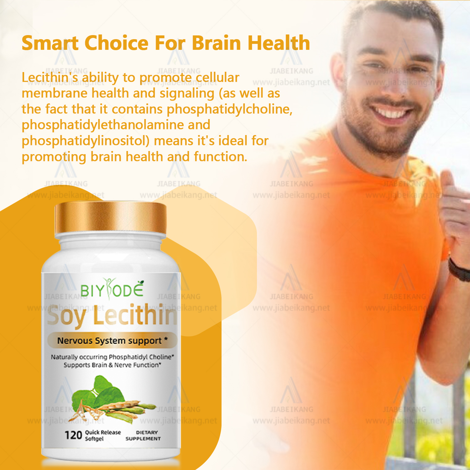 BIYODE Soy Lecithin Softgels