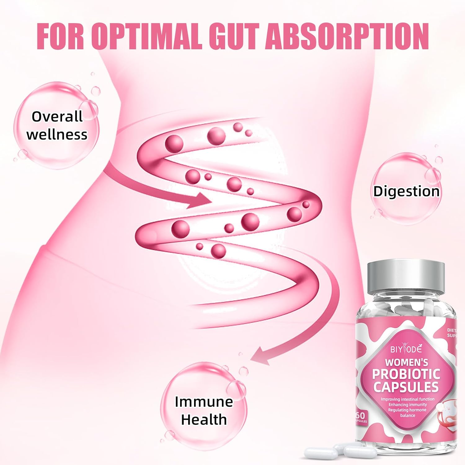 BIYODE Women's Probiotic Capsules