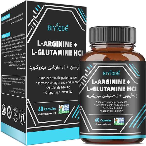 BIYODE L-ARGININE + L-GLUTAMINE HCI