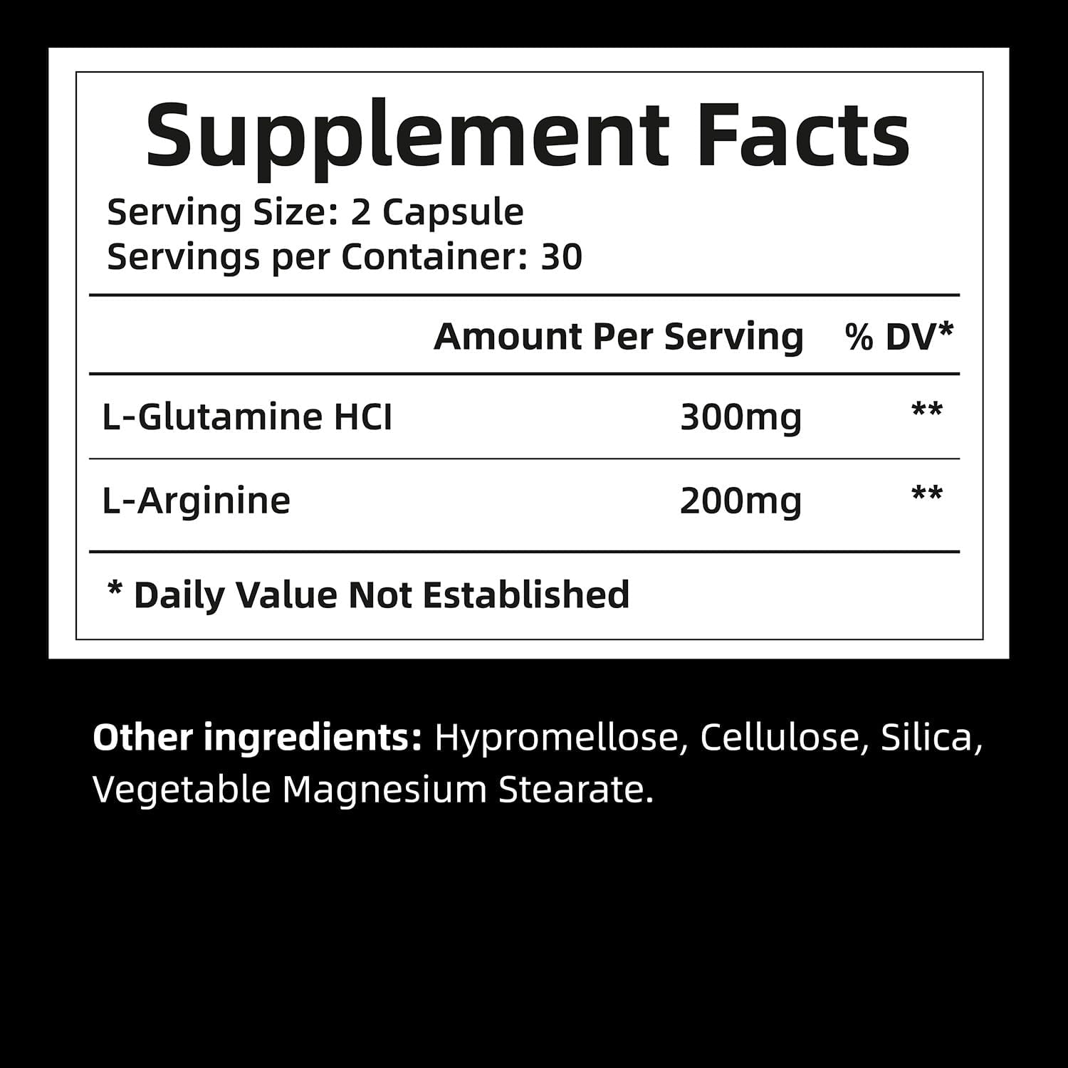 BIYODE L-ARGININE + L-GLUTAMINE HCI