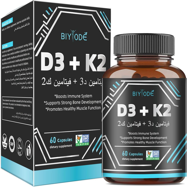 BIYODE D3 + K2: The Ultimate Bone &amp; Immune Support