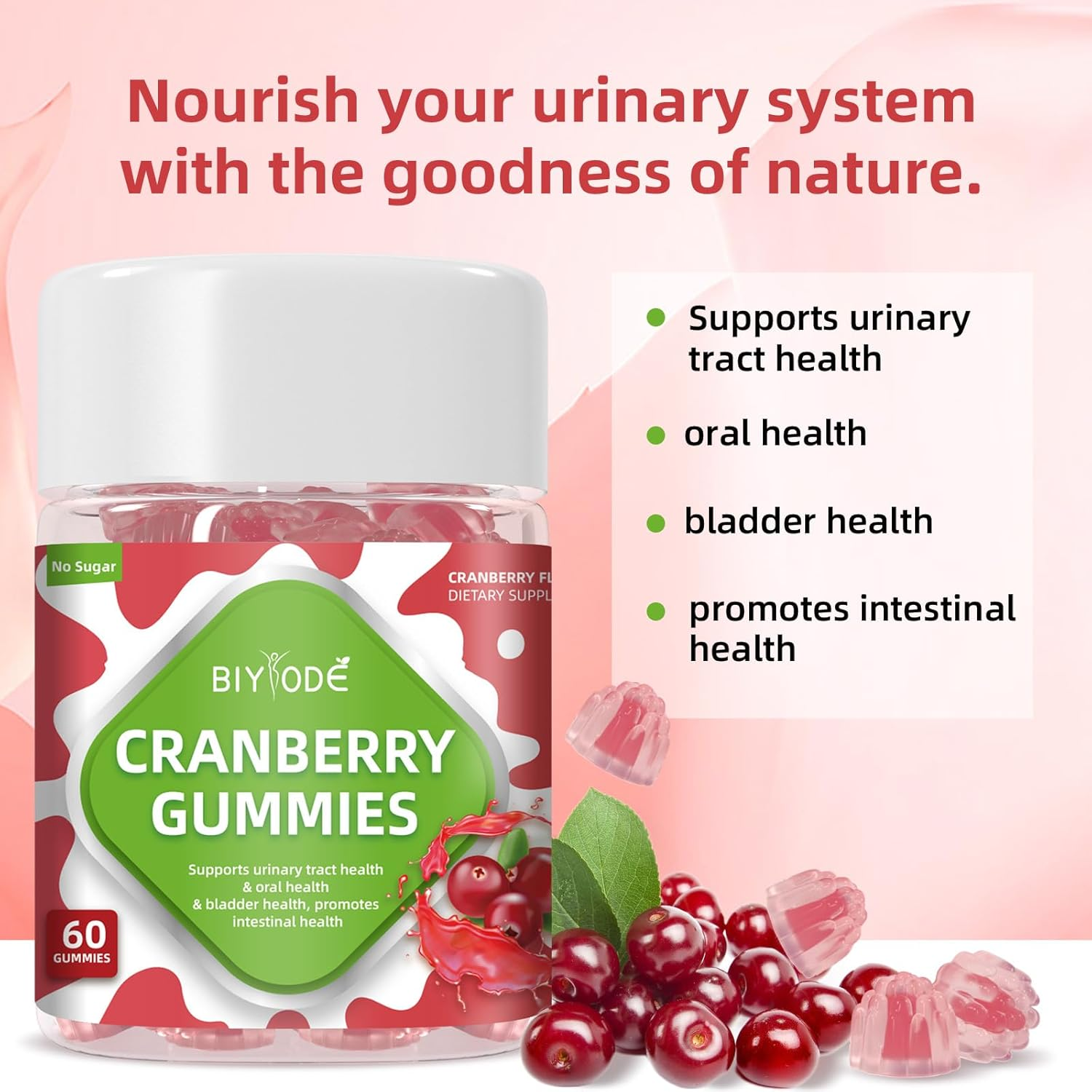 BIYODE Cranberry Gummies