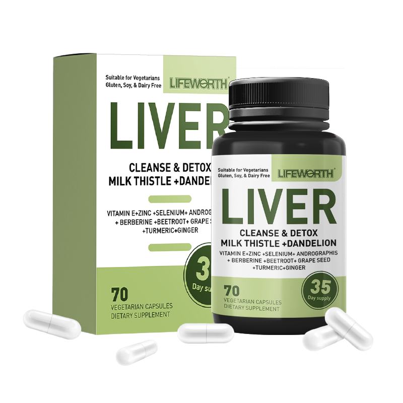 LIFEWORTH | Liver Cleanse &amp; Detox | 11-in-1 Synergistic Formula