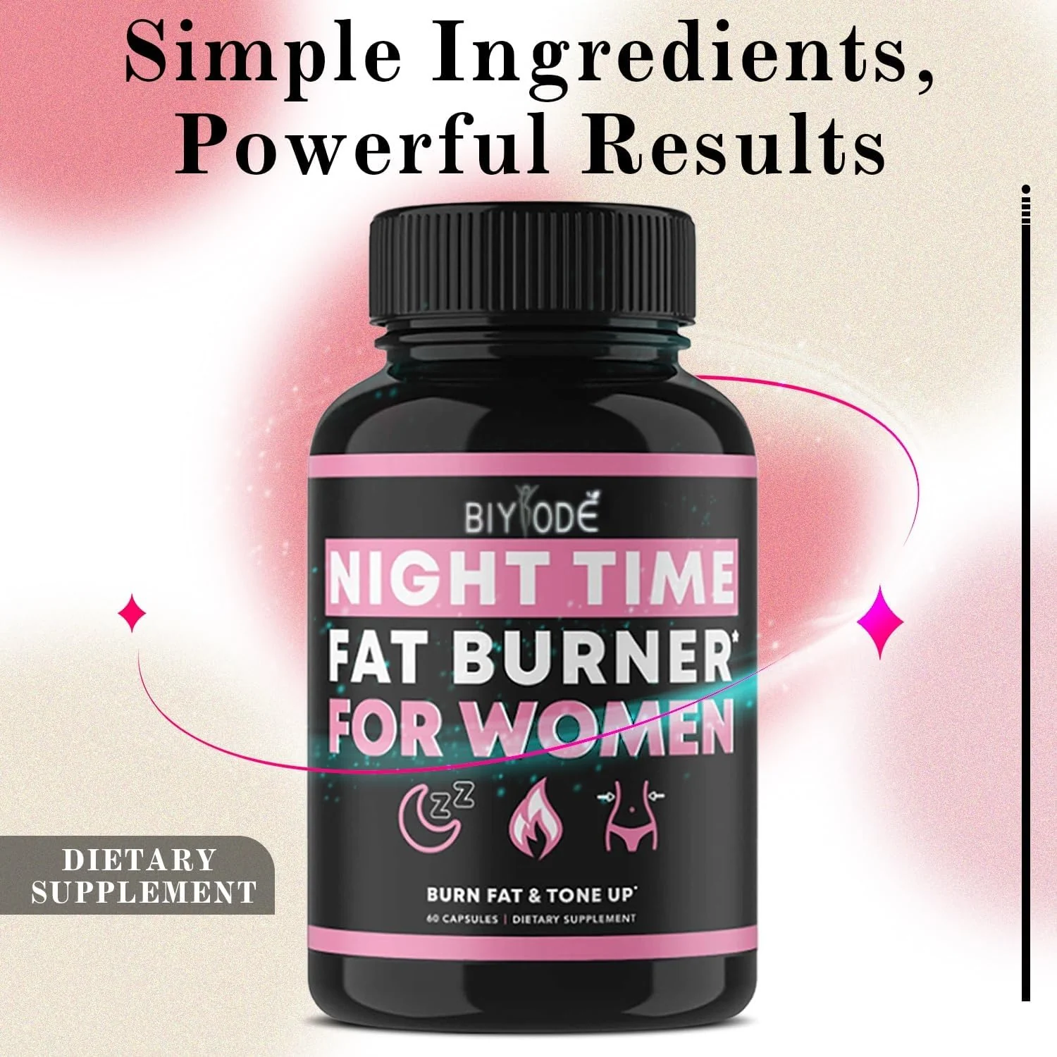 BIYODE Night Time Fat Burner for Women