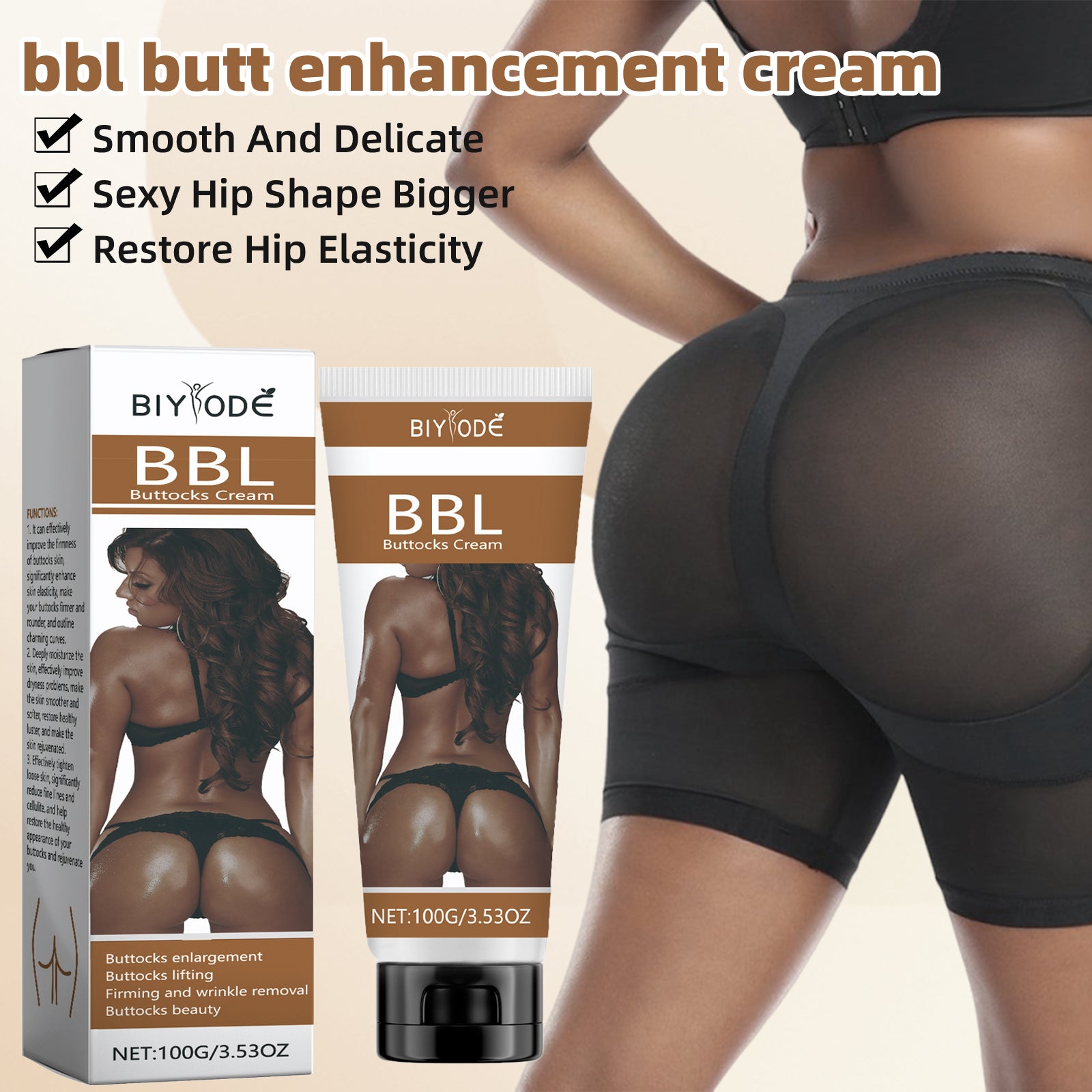 BIYODE BBL Buttocks Enhancement Cream