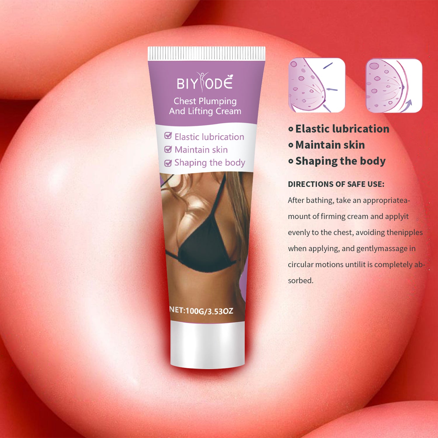 BIYODE Chest Plumping and Lifting Cream