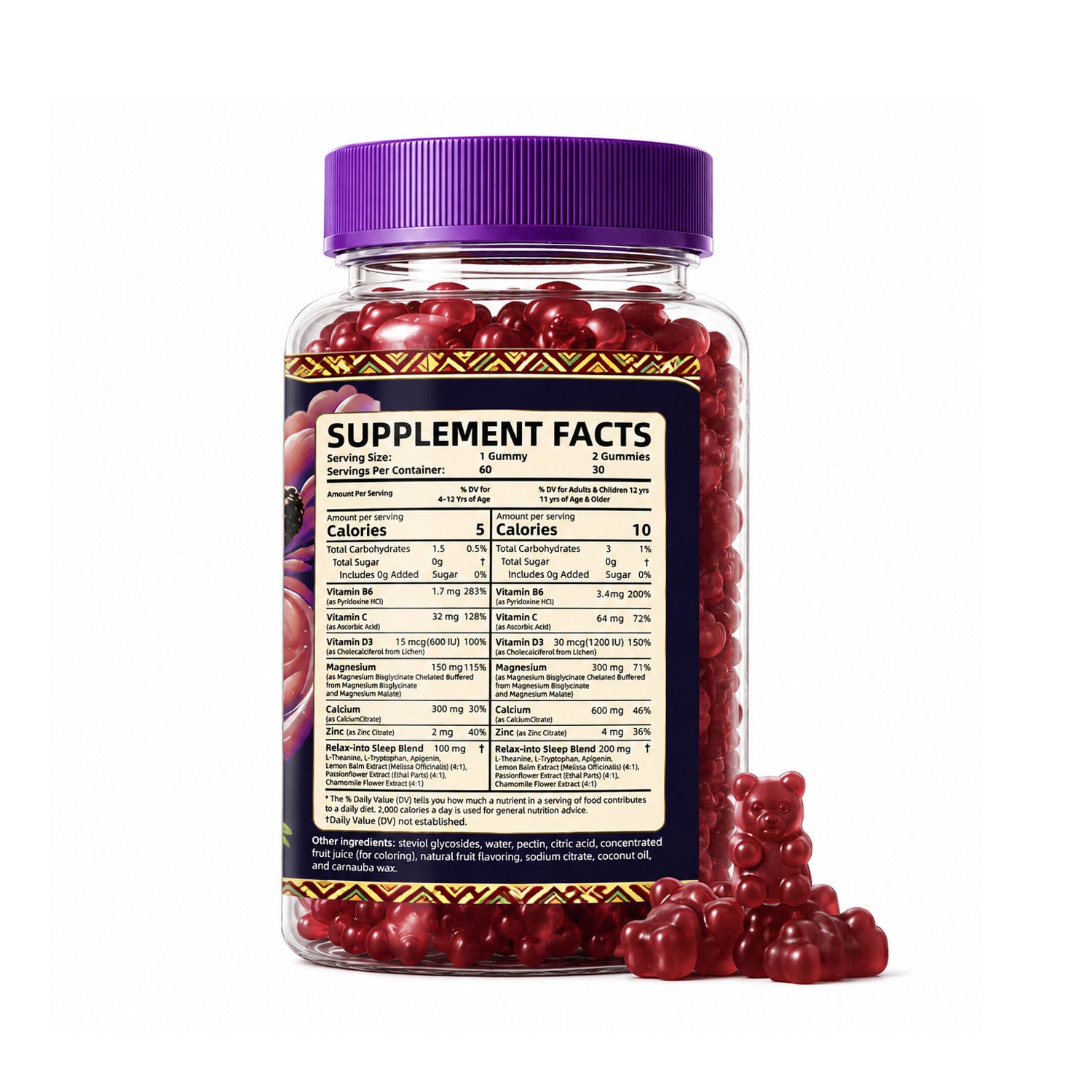 BIYODE Sleep Gummies for Adults & Kids – Sugar-Free