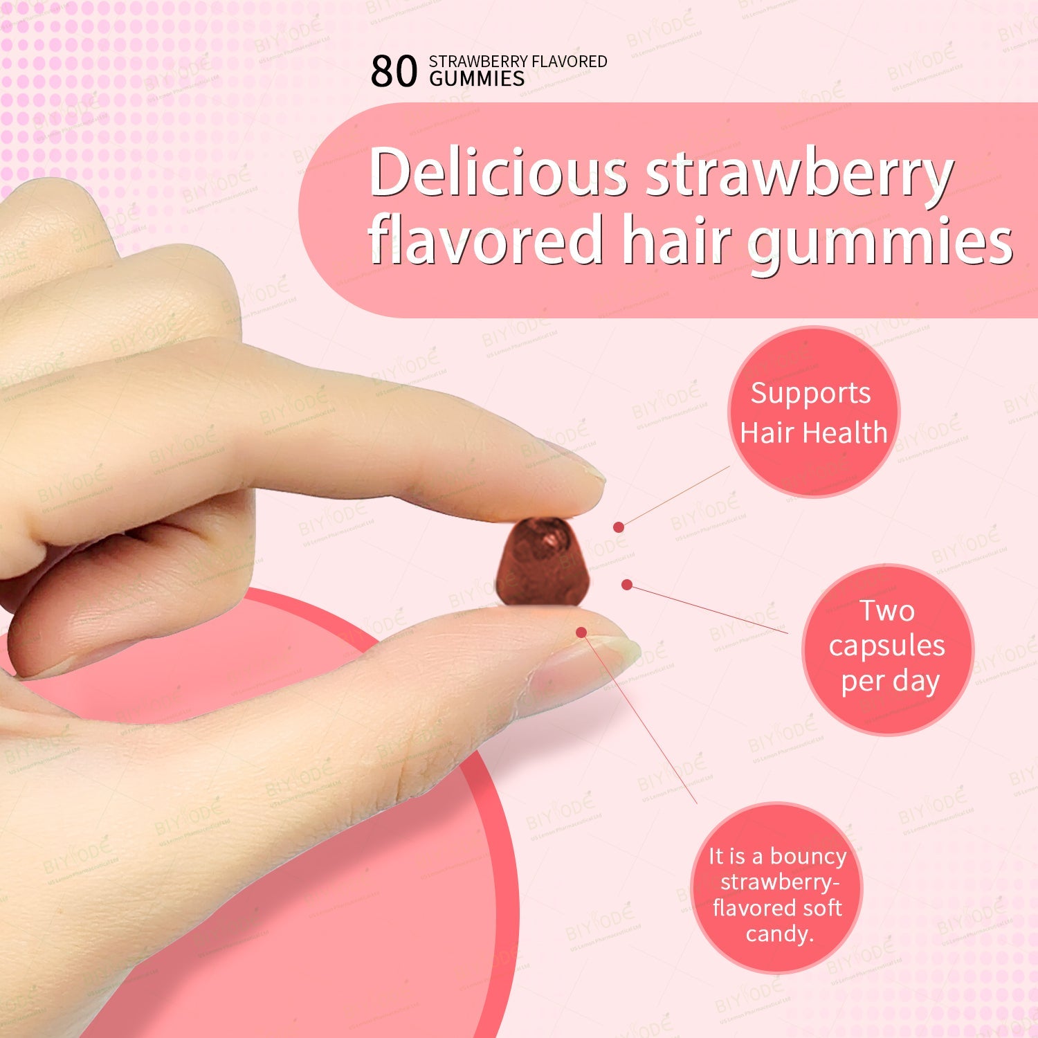 BIYODE Hair, Skin & Nail Care Gummies