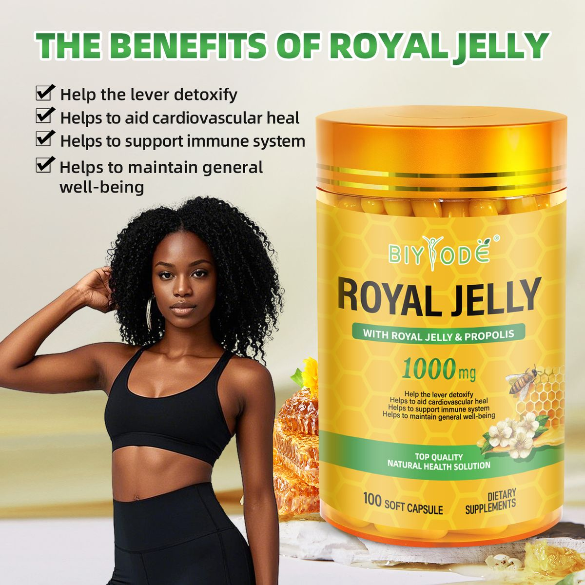 BIYODE Royal Jelly 1000mg