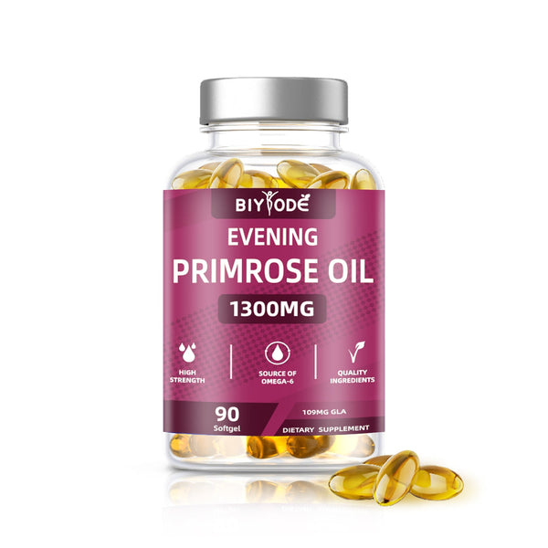 BIYODE Evening Primrose Oil 1300mg (90 Softgels)