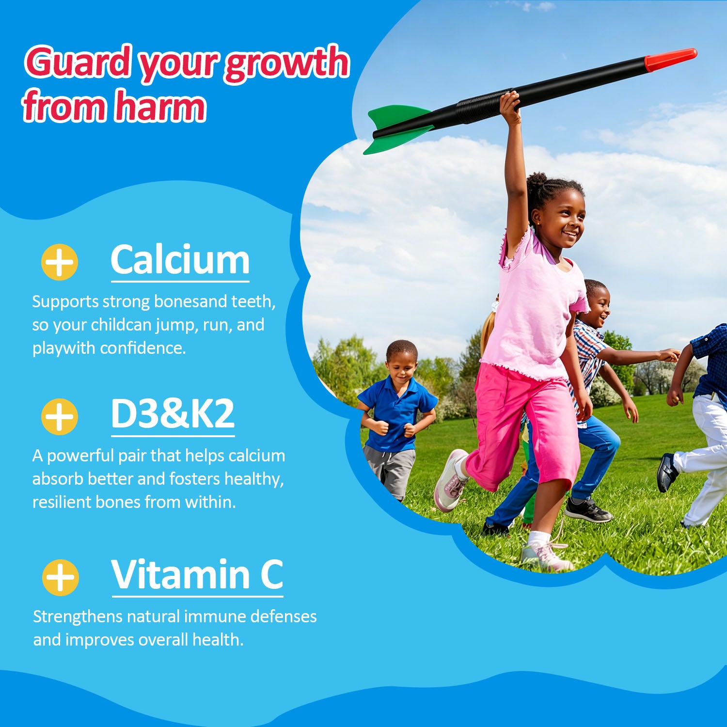 BIYODE Kids 4+ Omega-3 DHA+EPA Gummies