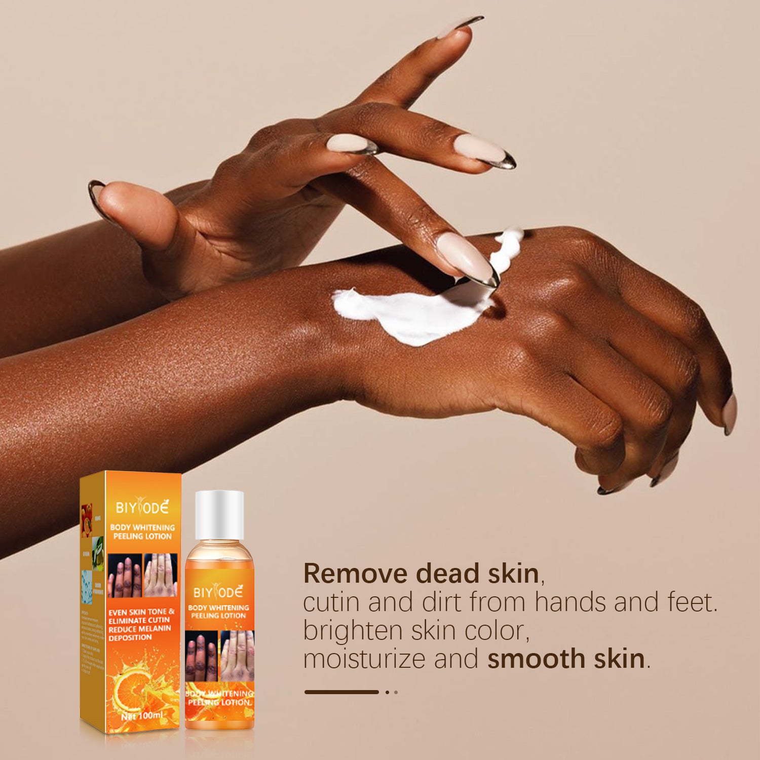 BIYODE Body Whitening Peeling Lotion