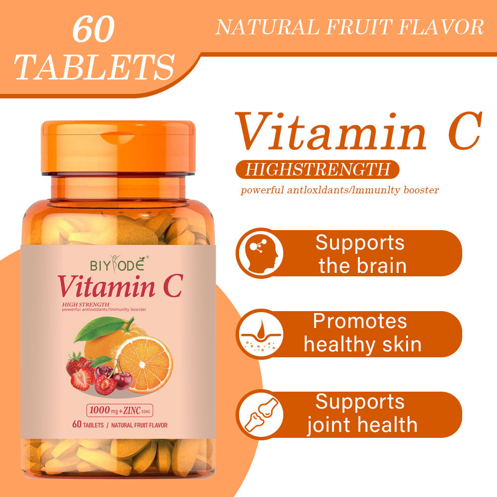 BIYODE Vitamin C + Zinc (1000mg)