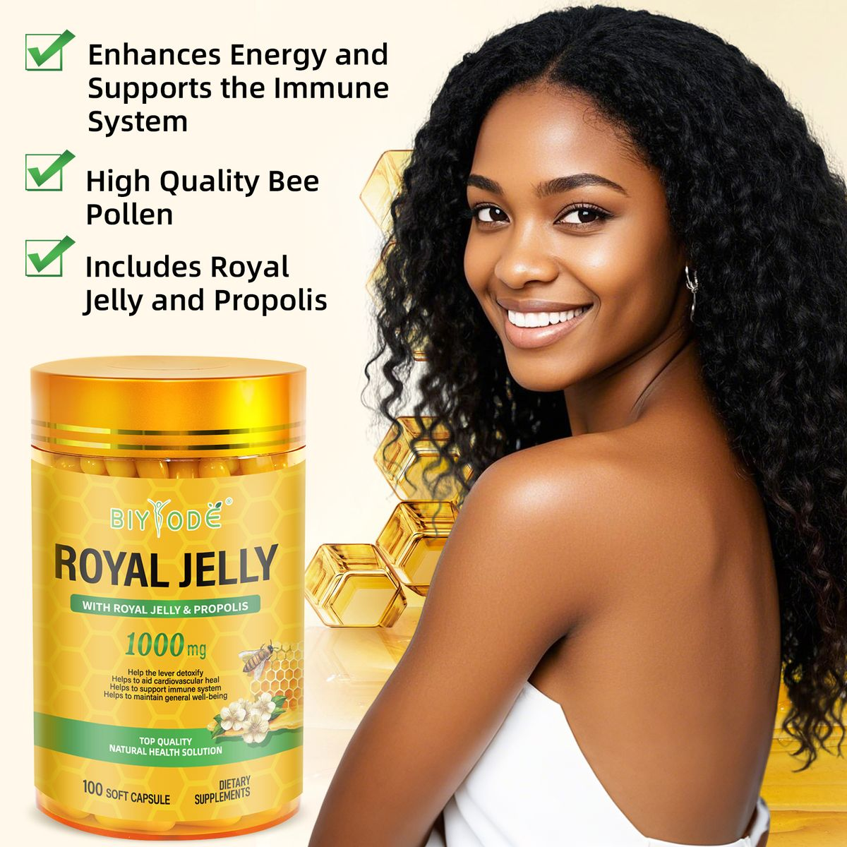 BIYODE Royal Jelly 1000mg