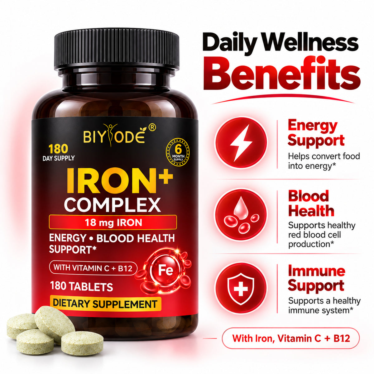 BIYODE Iron+ Complex
