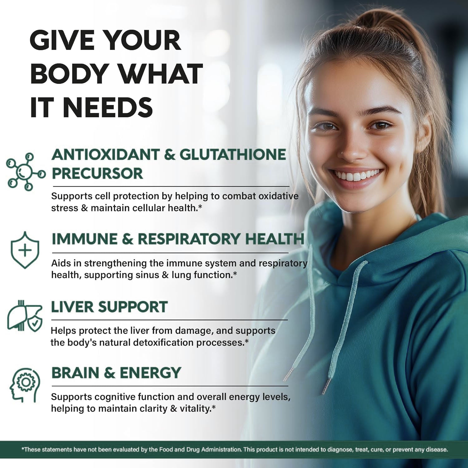 BIYODE NAC 1200mg per Serving – with Selenium