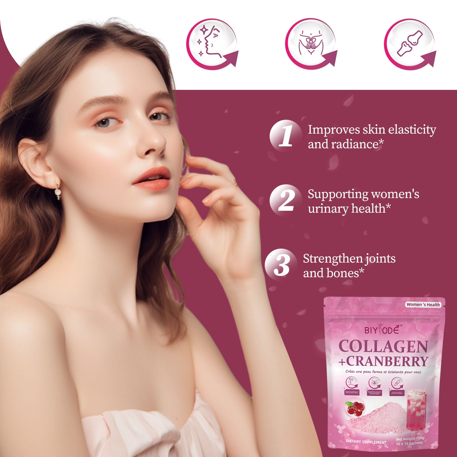 BIYODE – Collagen + Cranberry