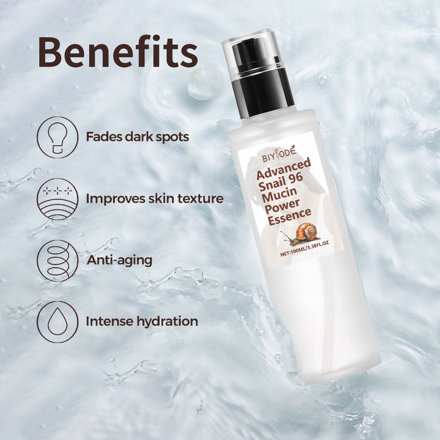 BIYODE Advanced Snail 96 Mucin Power Essence