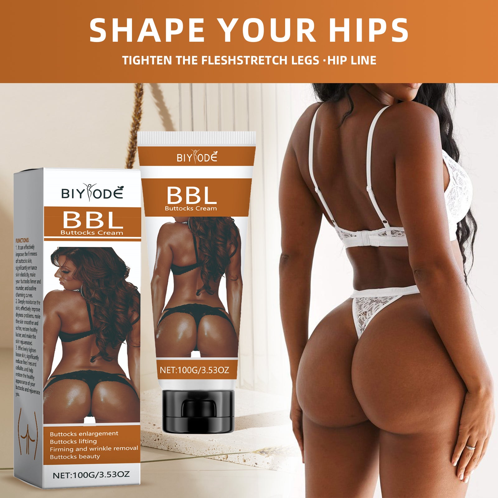 BIYODE BBL Buttocks Enhancement Cream
