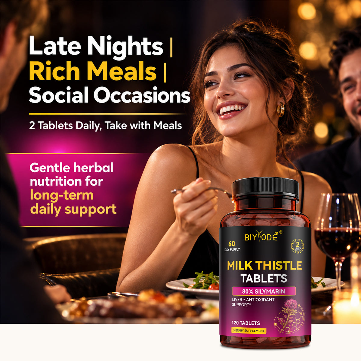 BIYODE Milk Thistle Tablets