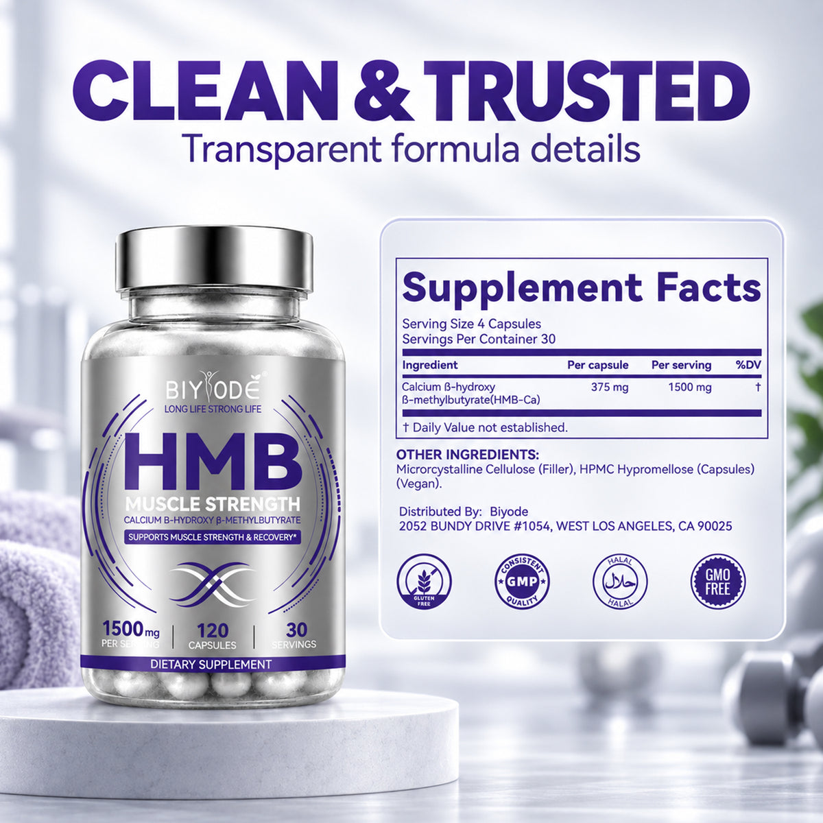 BIYODE HMB Muscle Strength