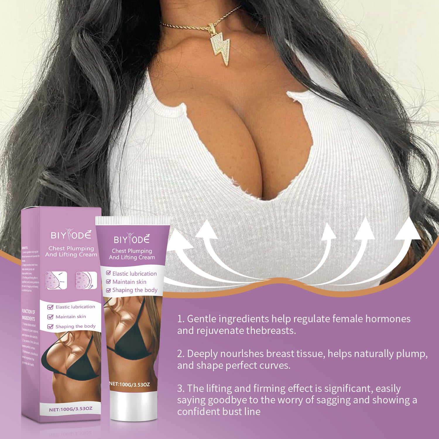 BIYODE Chest Plumping and Lifting Cream
