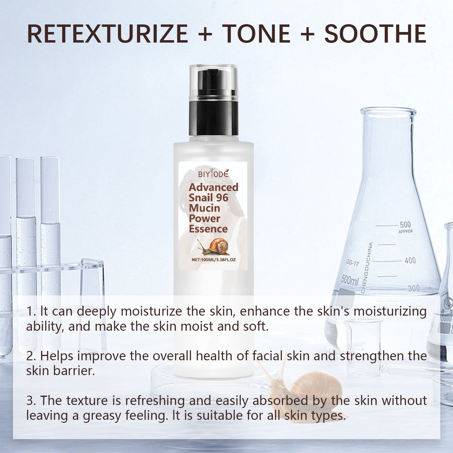 BIYODE Advanced Snail 96 Mucin Power Essence