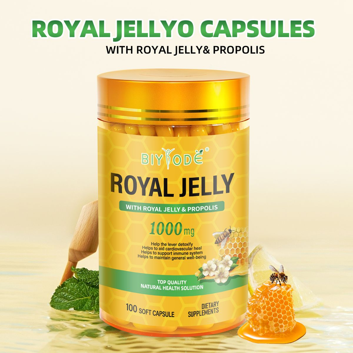 BIYODE Royal Jelly 1000mg