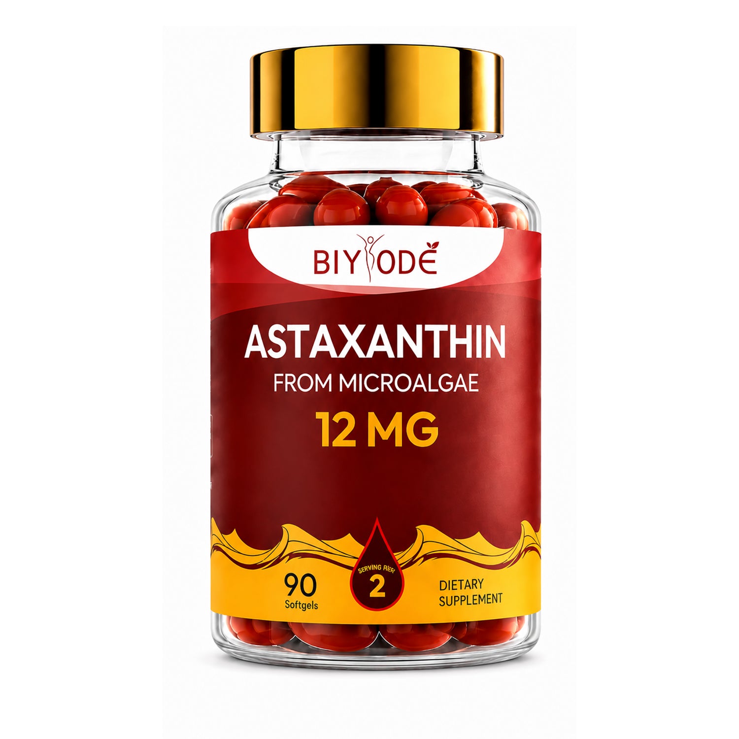 BIYODE Astaxanthin 12mg