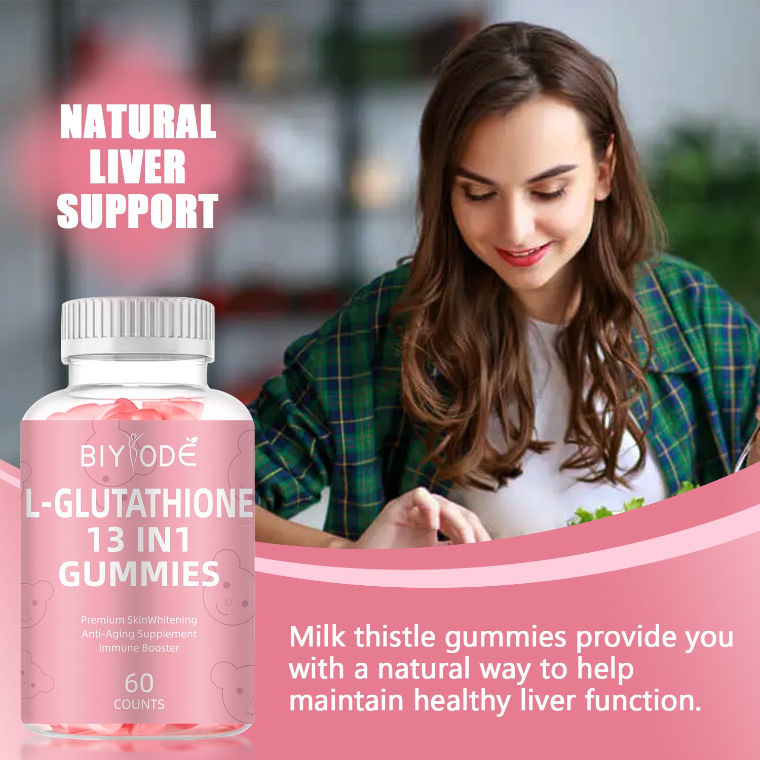 BIYODE L-Glutathione 13-in-1 Gummies