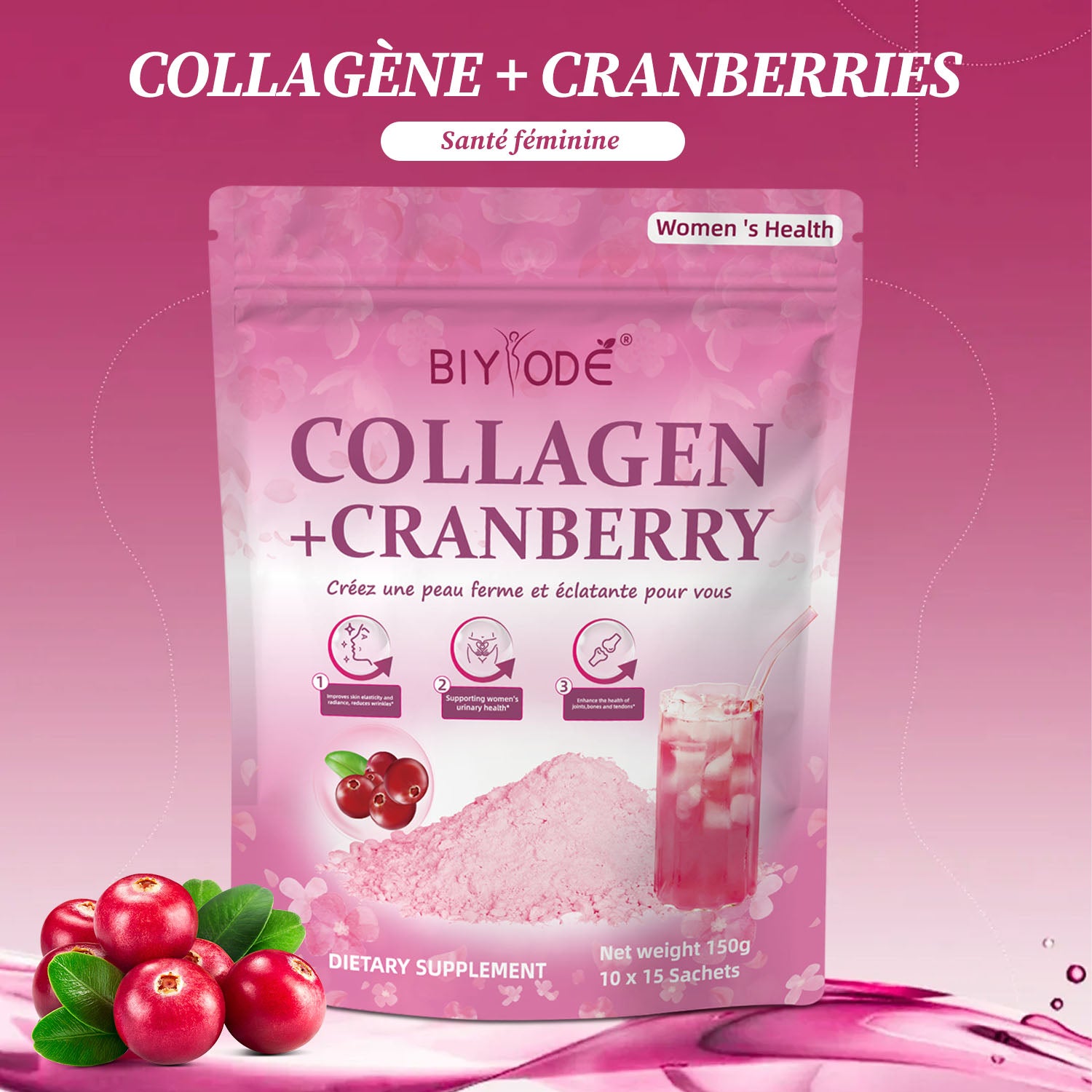 BIYODE – Collagen + Cranberry