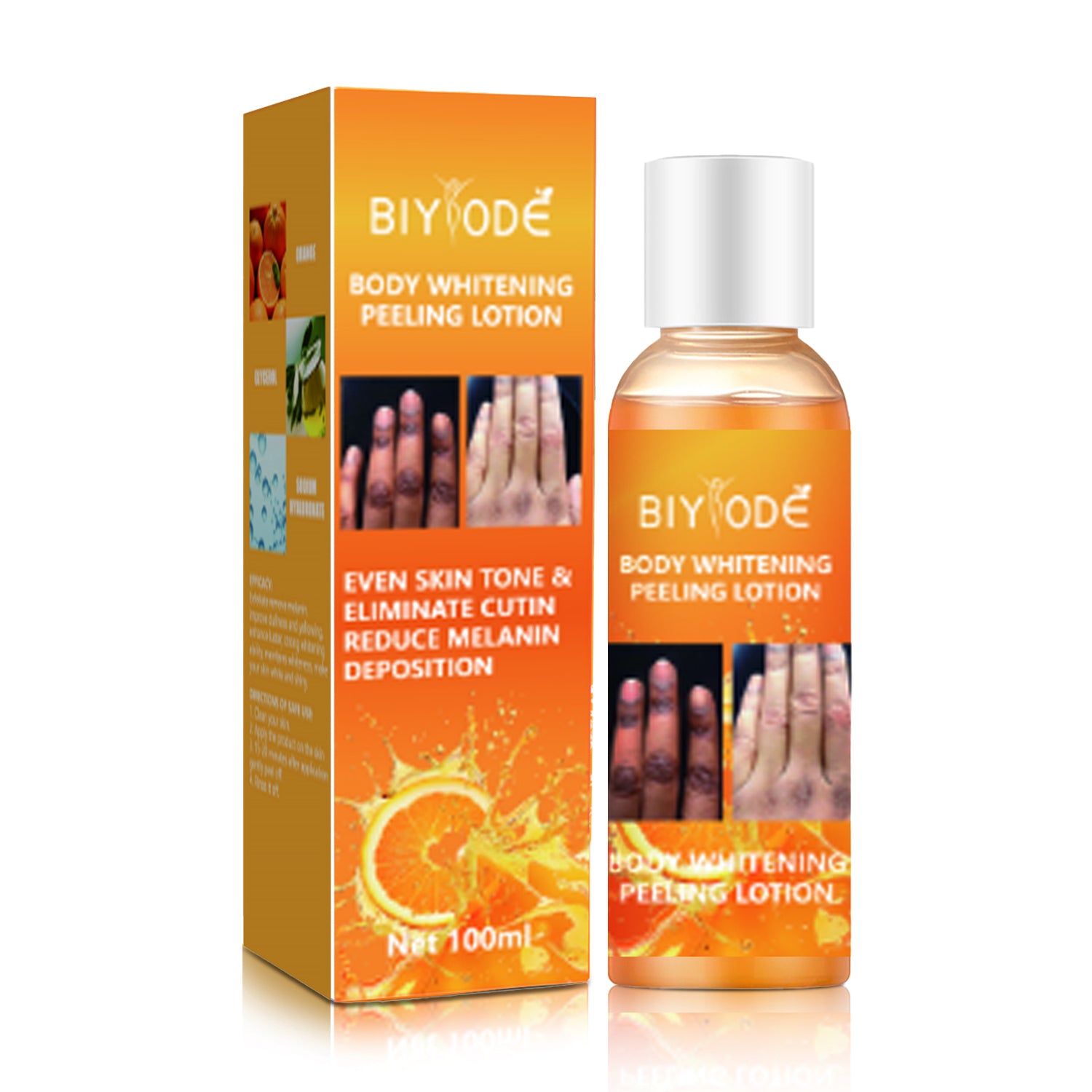 BIYODE Body Whitening Peeling Lotion