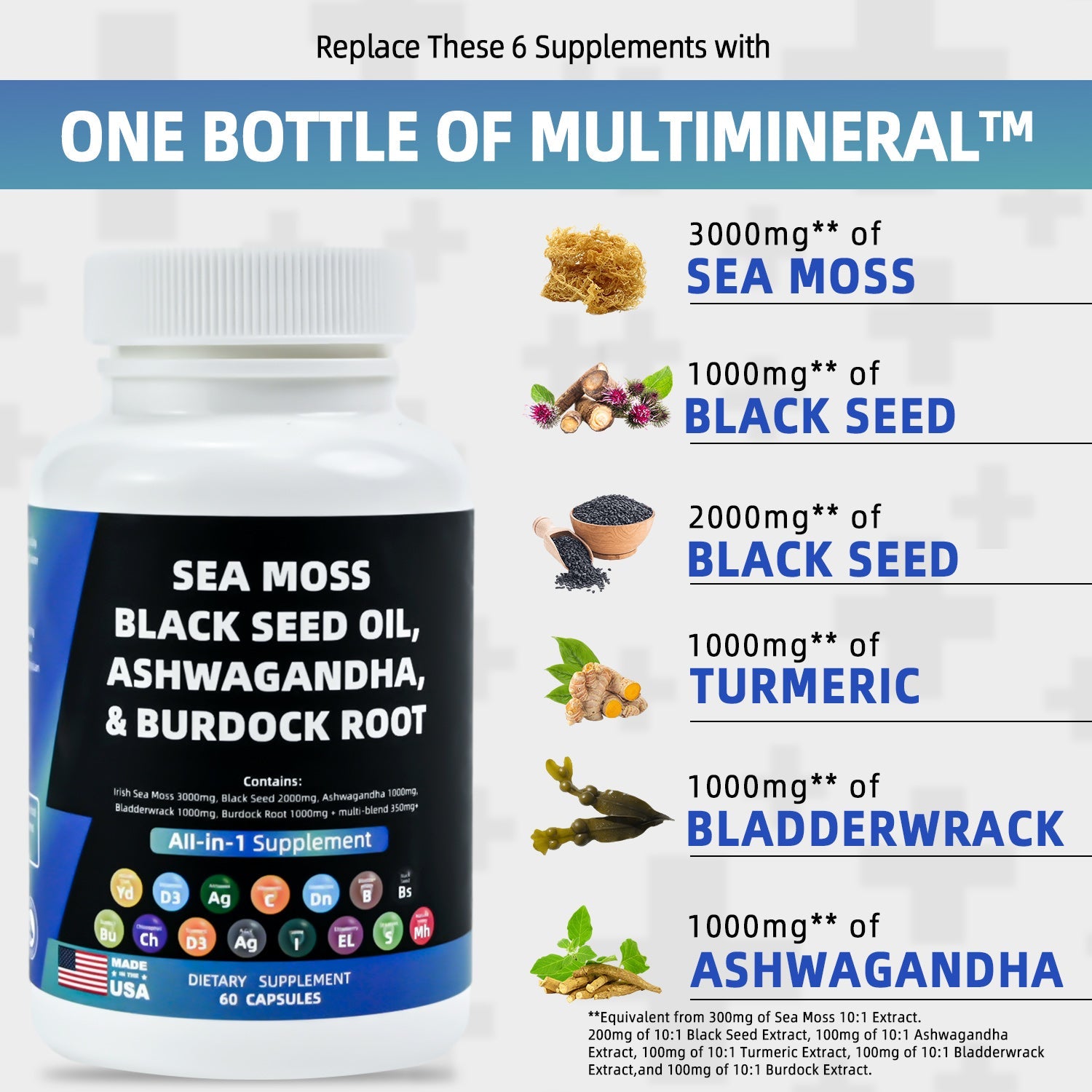 BIYODE - Seaweed black seed oil