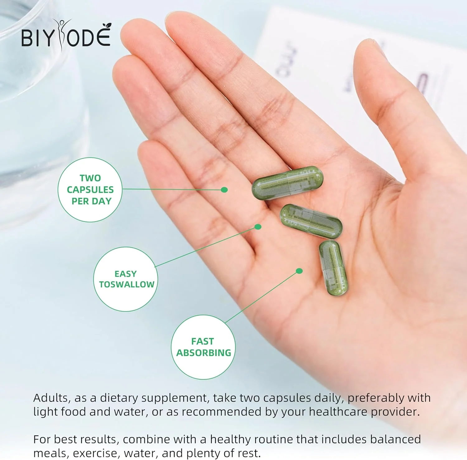 BIYODE Moringa Capsules