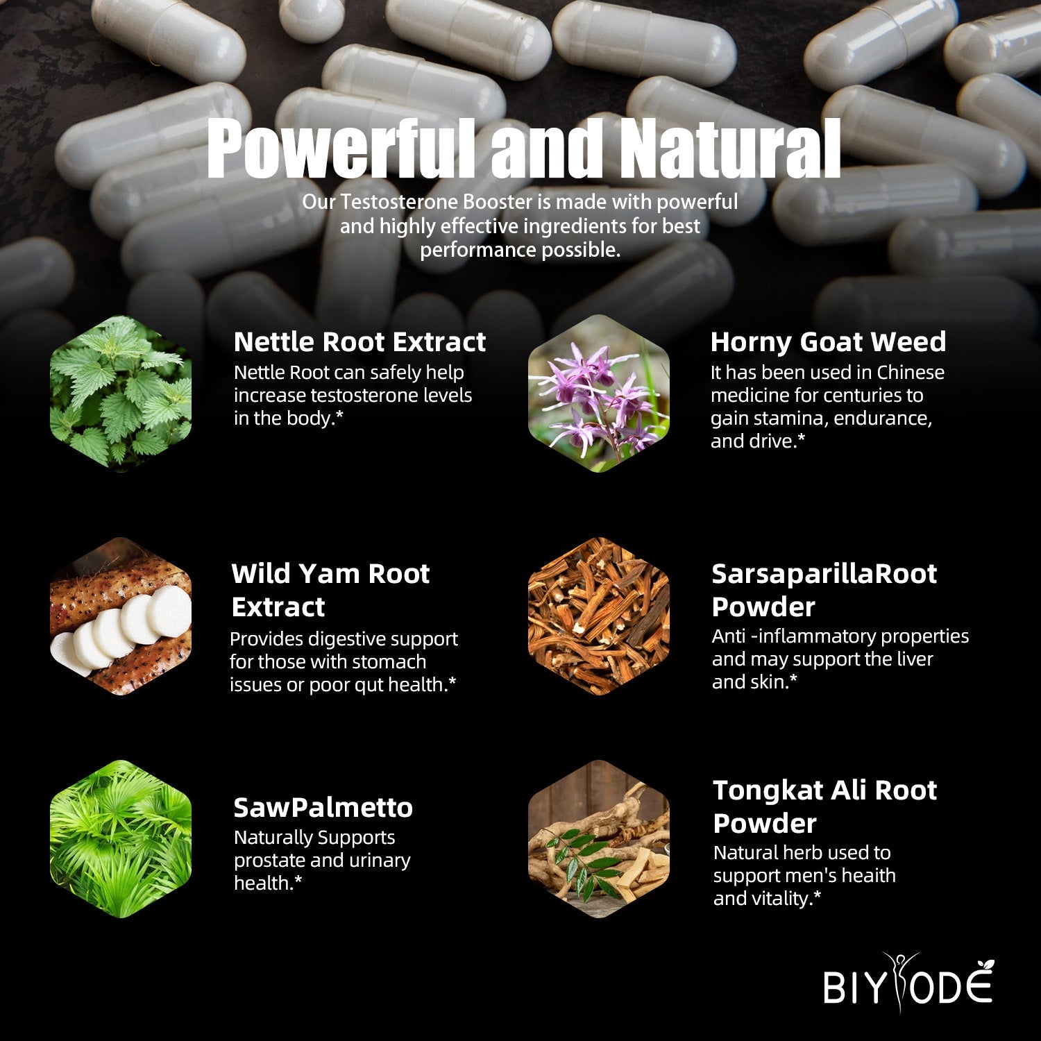 BIYODE Testosterone Boost