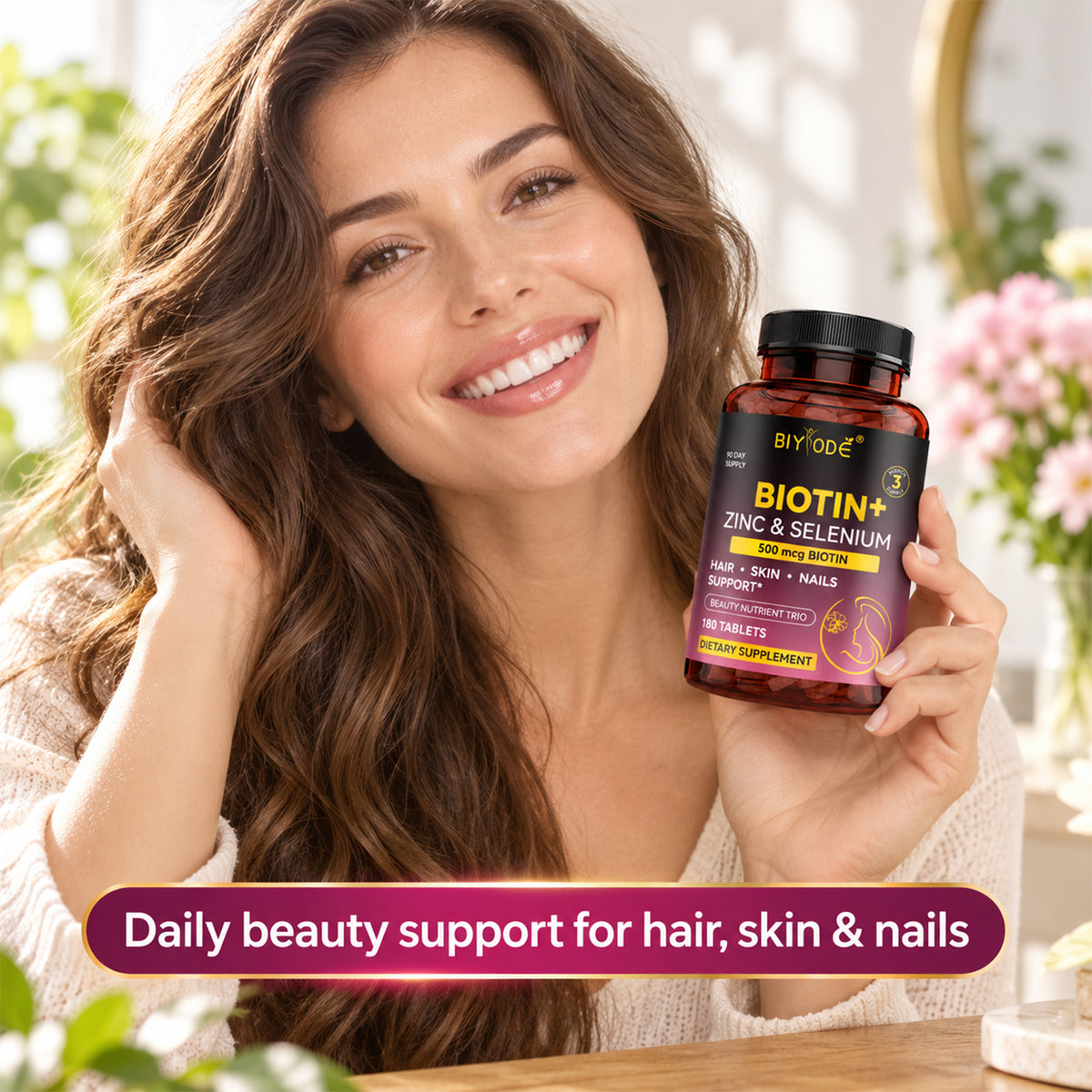 BIYODE Biotin+ Zinc &amp; Selenium Complex Tablets