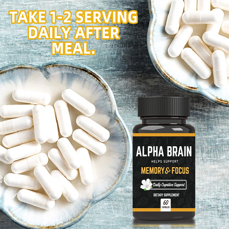BIYODE ALPHA BRAIN – Memory & Focus Capsules