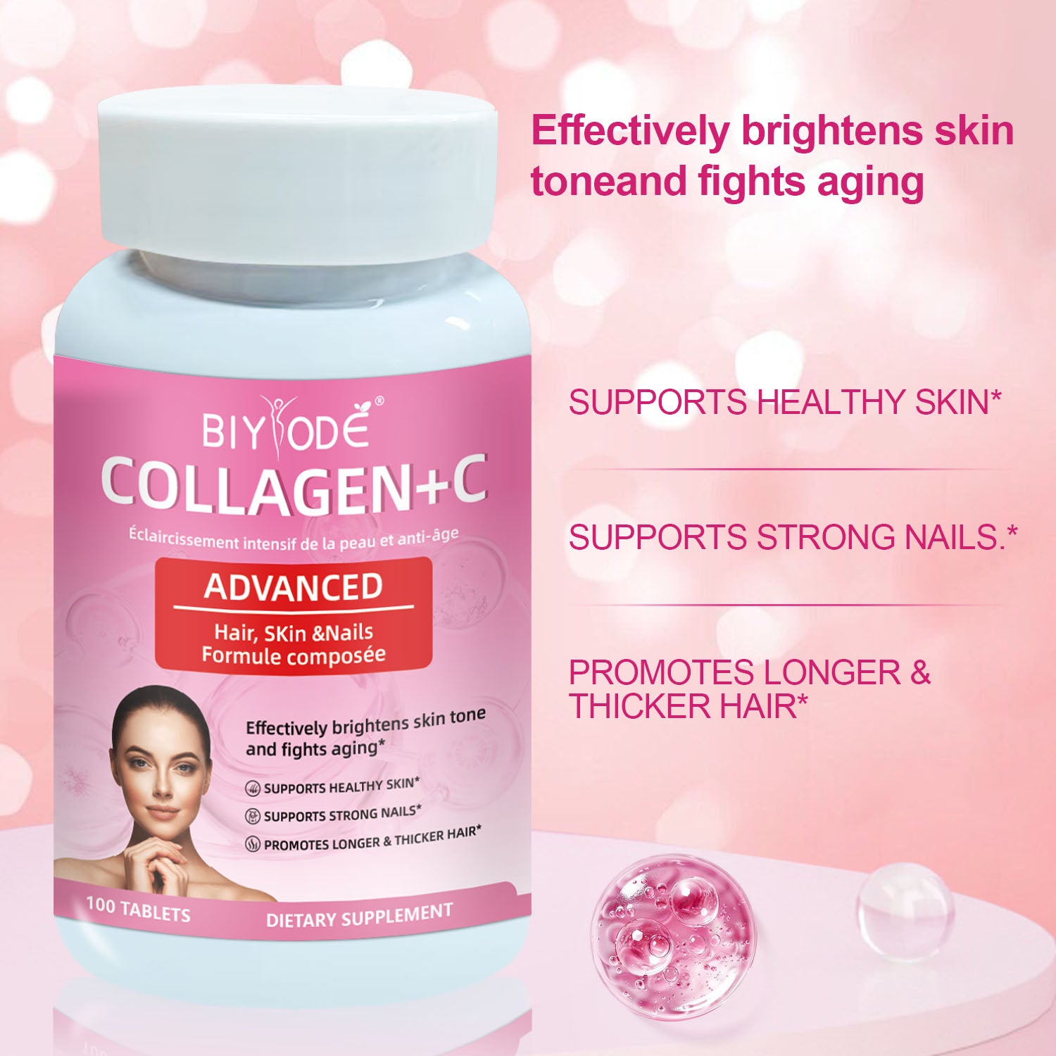 BIYODE COLLAGEN+C Advanced Supplement