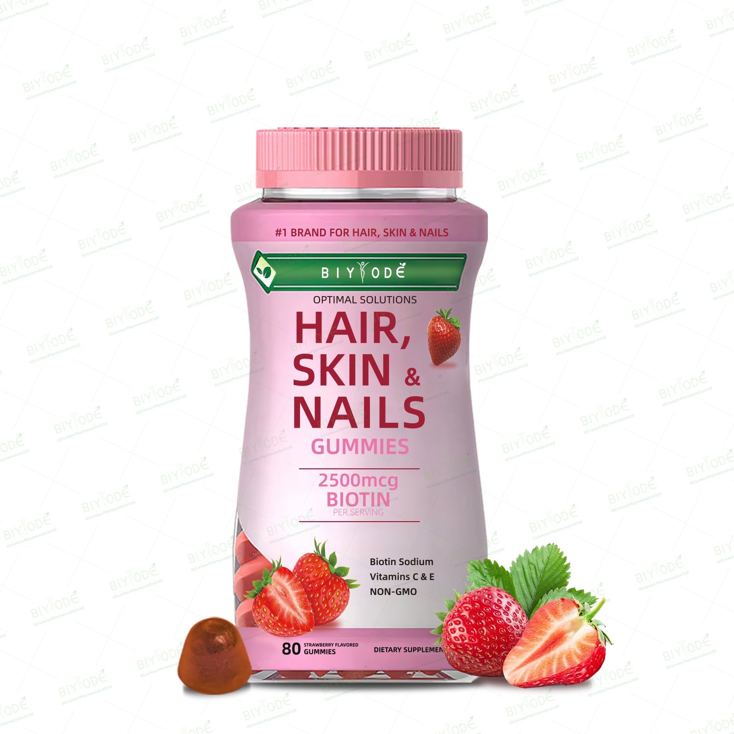 BIYODE Hair, Skin & Nail Care Gummies