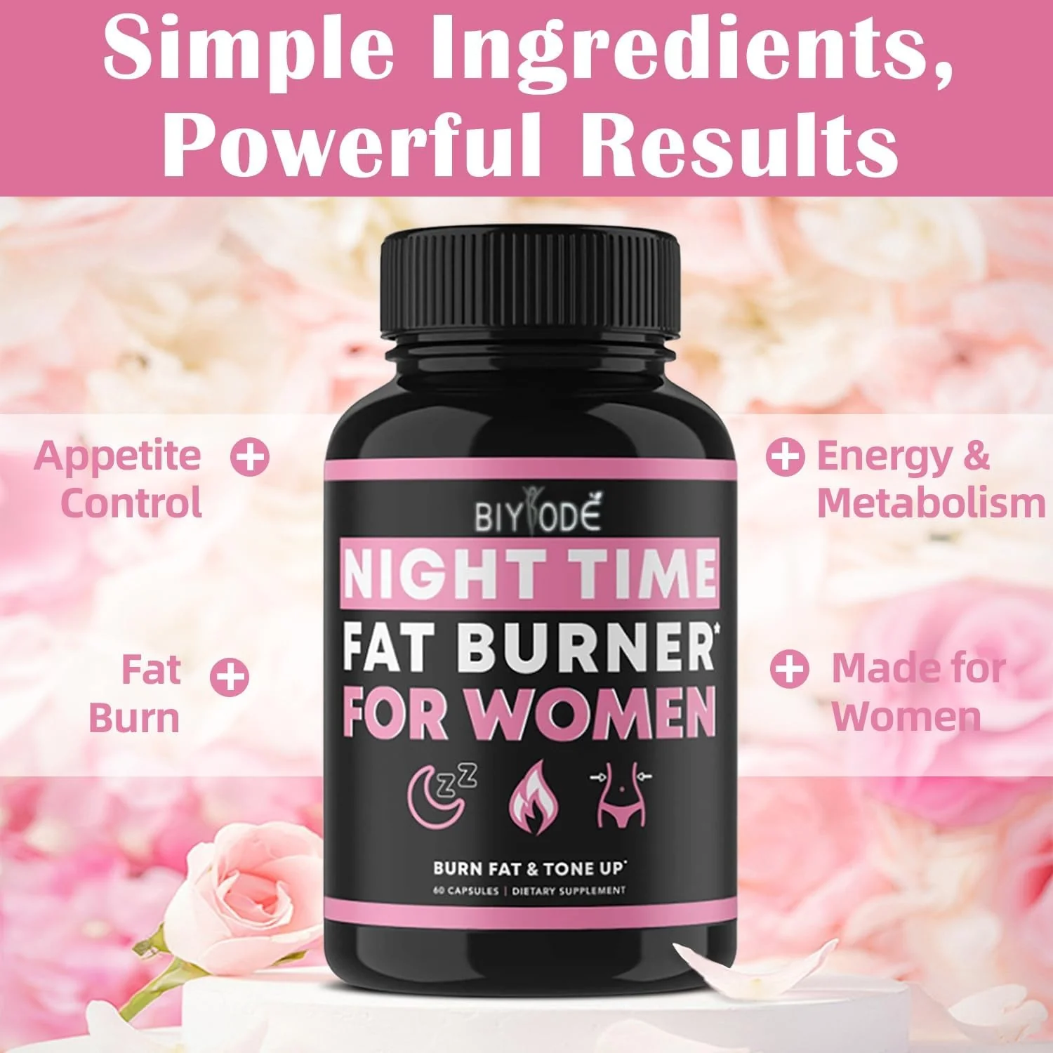 BIYODE Night Time Fat Burner for Women