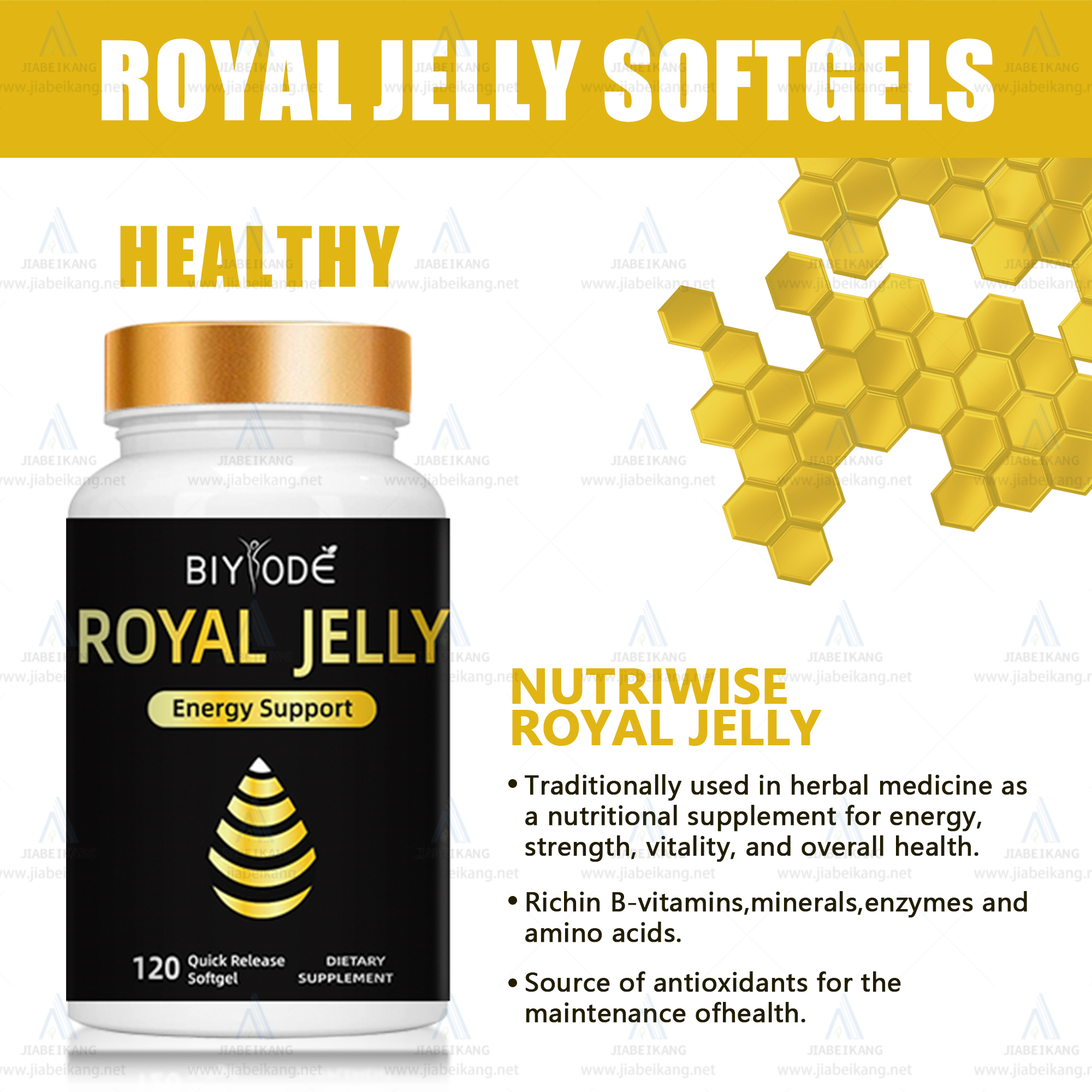BIYODE Royal Jelly Energy Support