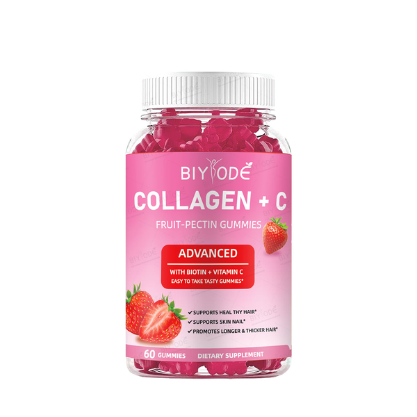 BIYODE Collagen + C Fruit-Pectin Gummies
